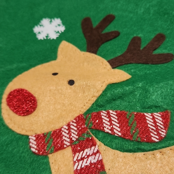 Reindeer Christmas Stocking - Picture 3 of 7